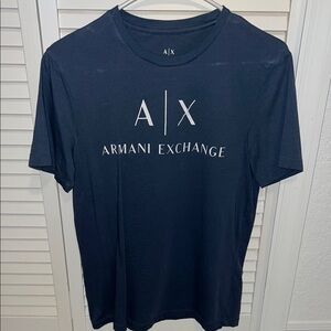 Armani Exchange blue t-shirt